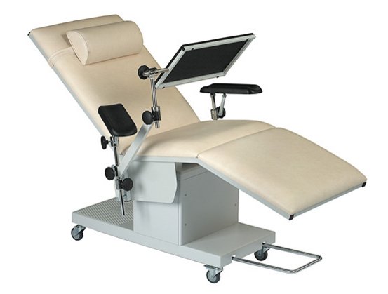 Fauteuil de transfusion don de sang perfusion